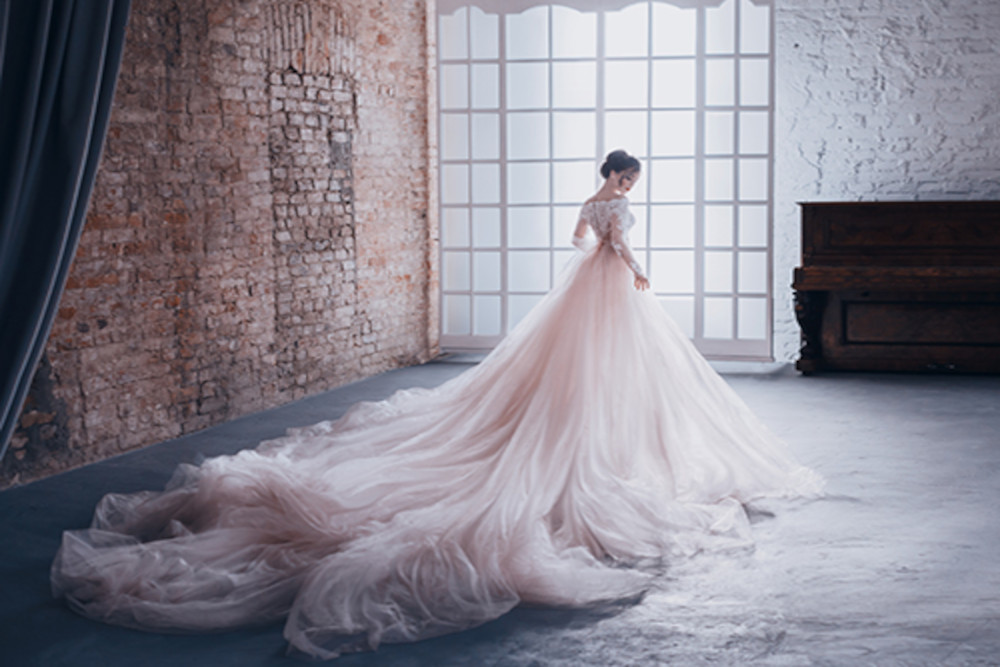 Wedding gown cleaning and restoration in Wayne, PA